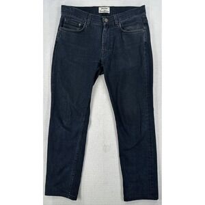Acne Studios Ace Blue Black Jeans Slim Men's 31 x 32